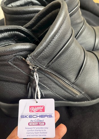 Skechers Parallel Lite Bilekte Siyah Dolgu Topuklu Kadın Bot - Görsel 7