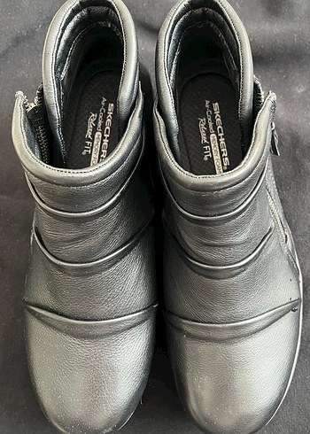 Skechers Parallel Lite Bilekte Siyah Dolgu Topuklu Kadın Bot - Görsel 4