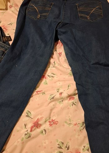 bonita Kadın Midi Boy Bol Kesim Kot Pantolon - Görsel 5