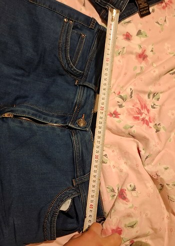 bonita Kadın Midi Boy Bol Kesim Kot Pantolon - Görsel 6