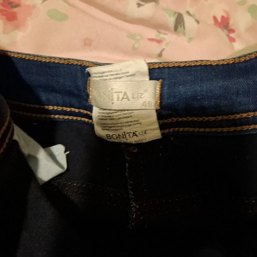 bonita Kadın Midi Boy Bol Kesim Kot Pantolon - Görsel 2