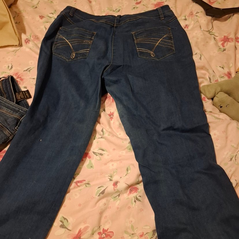 bonita Kadın Midi Boy Bol Kesim Kot Pantolon - Görsel 4