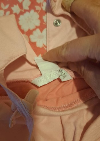 H&M Kız Çocuk Pembe Fırfırlı Kolsuz Elbise - Görsel 5