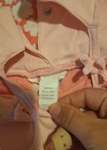 H&M Kız Çocuk Pembe Fırfırlı Kolsuz Elbise - Görsel 3