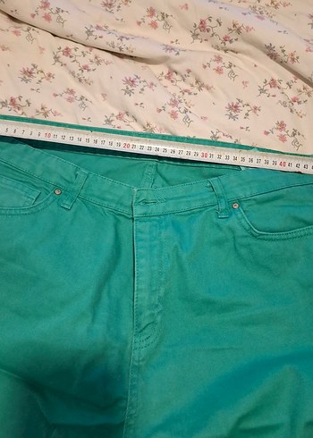 trendyol yeşil kot Pantolon - Görsel 4