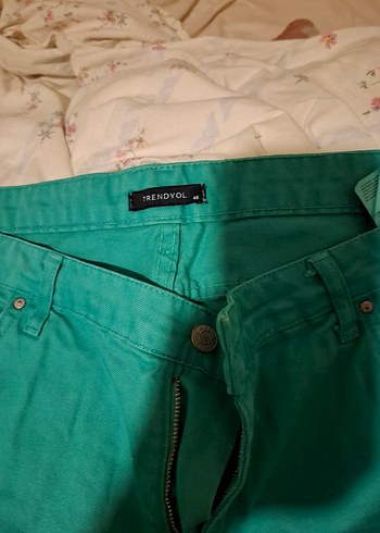 trendyol yeşil kot Pantolon - Görsel 6