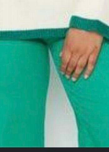 trendyol yeşil kot Pantolon - Görsel 7