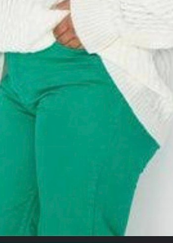 trendyol yeşil kot Pantolon - Görsel 8