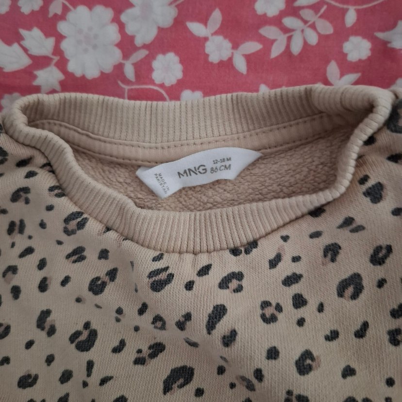 Mango Kaplan desenli Sweatshirt - Görsel 4