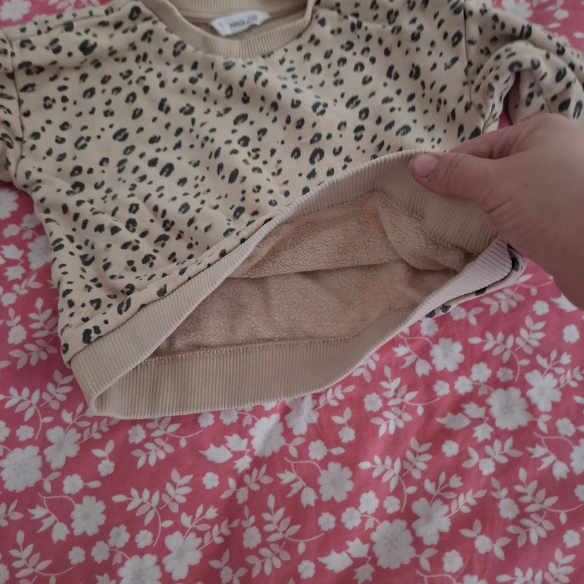 Mango Kaplan desenli Sweatshirt - Görsel 3