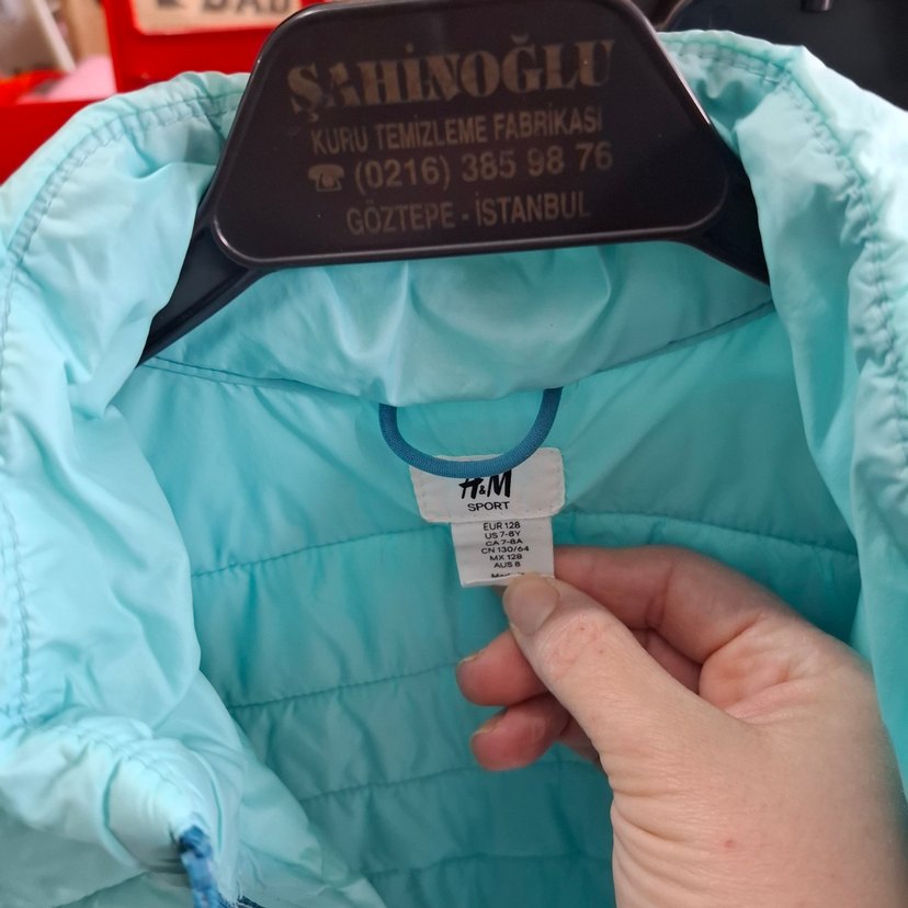 Mavi çocuk Kışlık Mont - Görsel 2