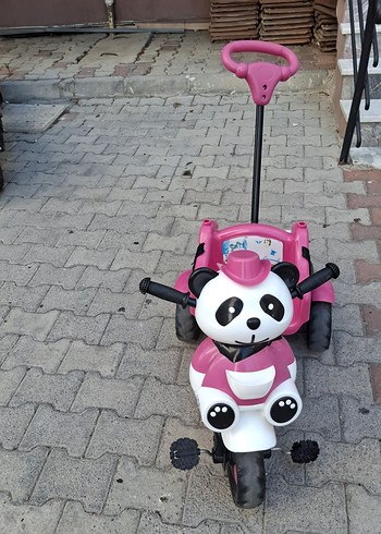 Pembe Çocuk Üç Tekerlekli Bisiklet - Görsel 6