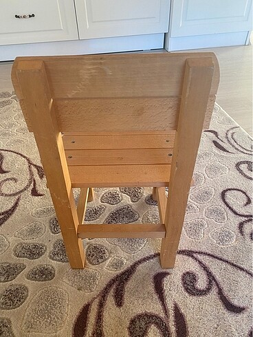 Ahşap çocuk sandalyesi - Görsel 3