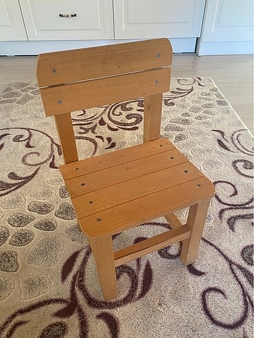 Ahşap çocuk sandalyesi - Görsel 2