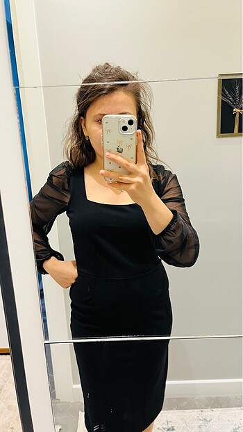m Beden siyah Renk Yeni elbise