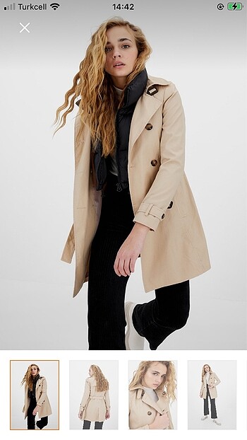 Stradivarius Trençkot