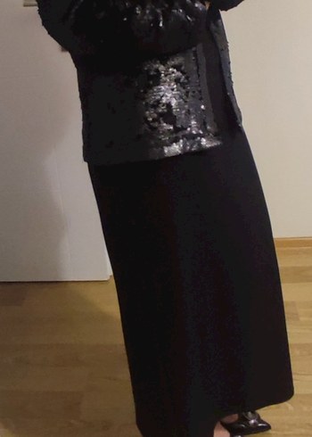 Mango pullu payetli ceket - Görsel 5