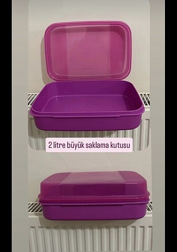 Tupperware f20 saklama kabı
