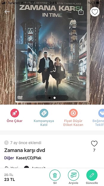 Toplu dvd satışı