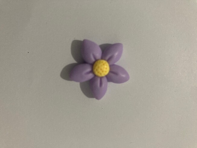 mor çiçek 3d sticker
