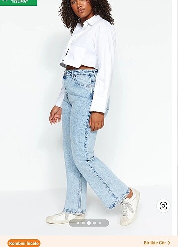 Trendyol & Milla Açık mavi pantalon