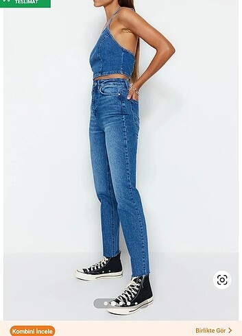 Trendyol & Milla Mavi slim mom jeans