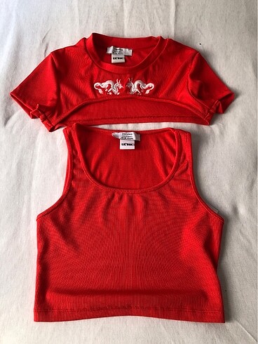 Bershka Crop üst