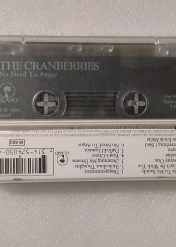 The Cranberries - No Need To Argue Kaset - Görsel 2