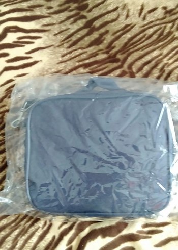 Erkek Lacivert Fermuarlı Omuz Çantası - Görsel 3