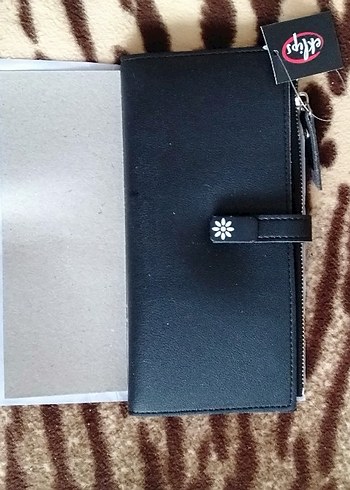 Siyah Bohem Kadın Cüzdanı - Görsel 3