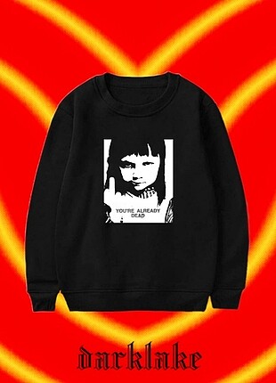 Killstar you're already dead design sweatshirt 