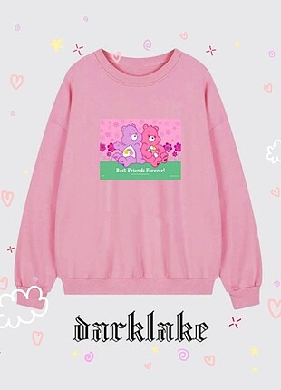 bff care bears design sweatshirt 