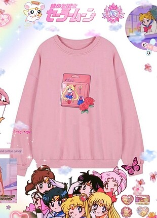sailor moon design sweatshirt 