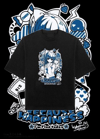 watashi o mamotte tasarım t-shirt 