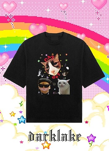 CAT day tasarım t-shirt 