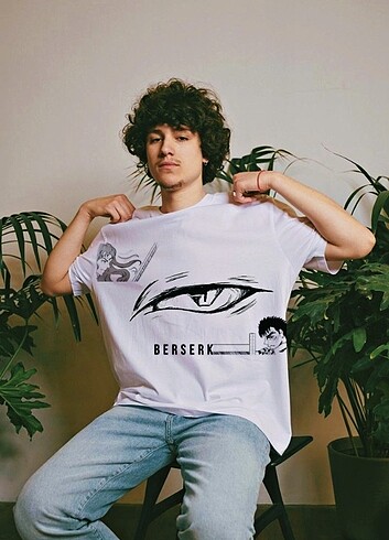 guts vs griffith özel tasarım t-shirt 
