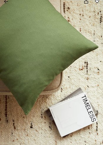 Bohem Stil Pastel Haki Kırlent H&M 4lü - Görsel 2