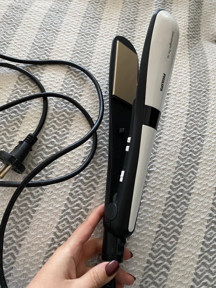 Philips salon straight pro xl Saç Düzleştirici - Görsel 2