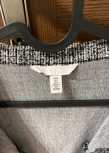 Düğmeli Gri Hırka H&M - Görsel 3