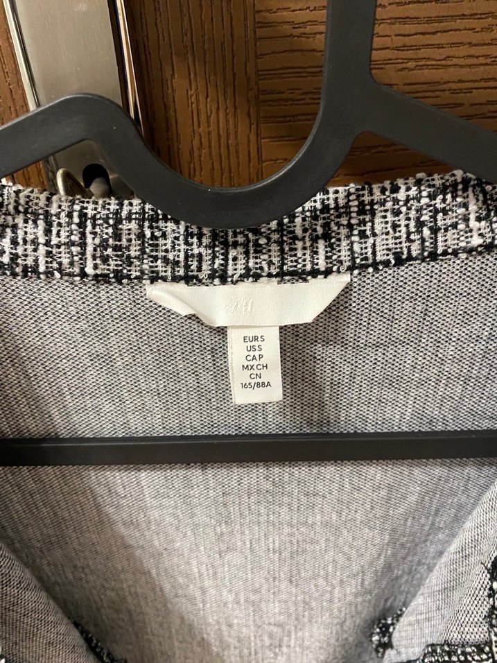 Düğmeli Gri Hırka H&M - Görsel 3