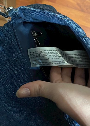 Kadın Kot Kumaşlı Tokalı Çanta Mango - Görsel 4