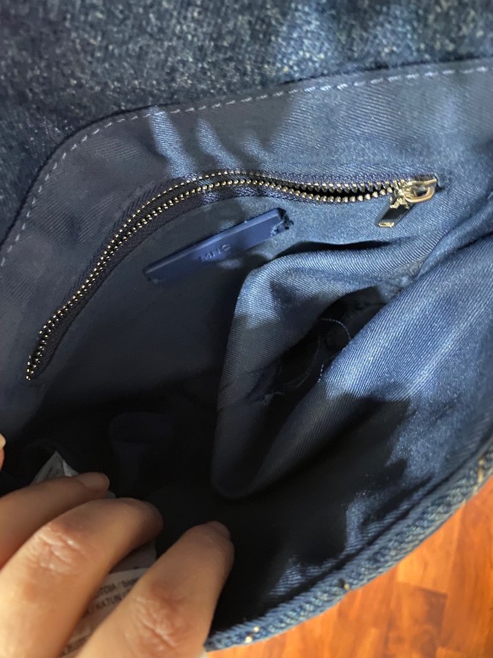 Kadın Kot Kumaşlı Tokalı Çanta Mango - Görsel 5