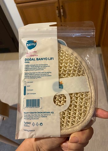 Balmy Oval Doğal Banyo Lifi - Görsel 2