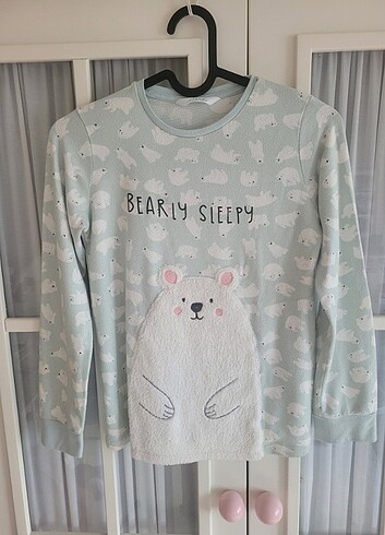 Penti termal kız çocuk pijama takımı