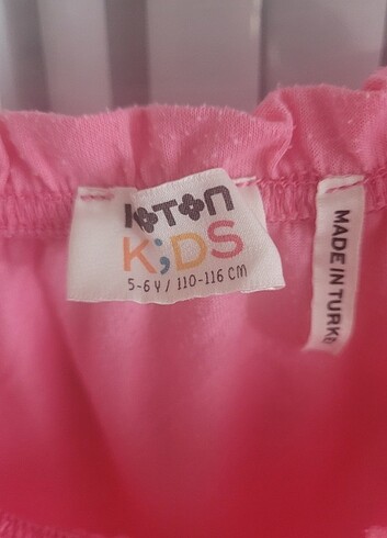 Koton Koton şort ve penye bluz