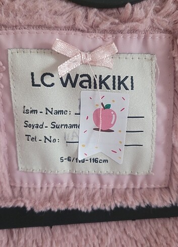 LC Waikiki Lcw lila içi kürklü harika bir kaban 5-6 yaş