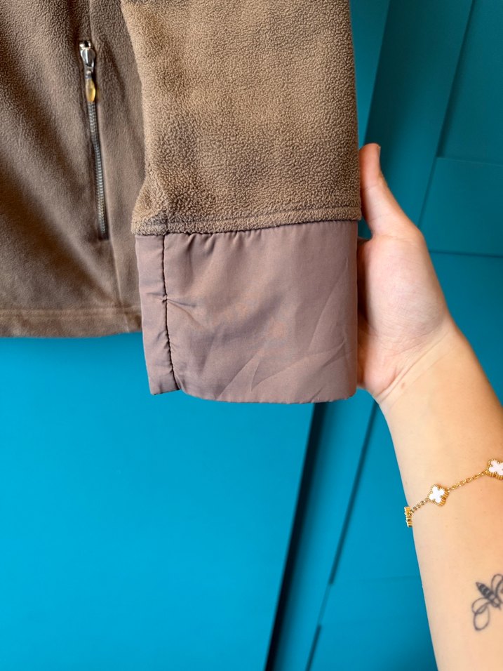 Old Navy Kahverengi Polar Hırka - Görsel 2