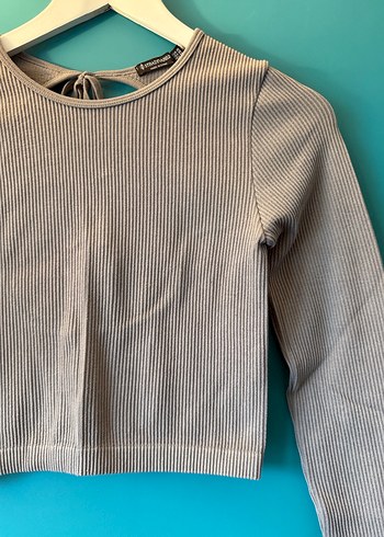 Stradivarius Sırt Dekolteli Bluz - Görsel 2