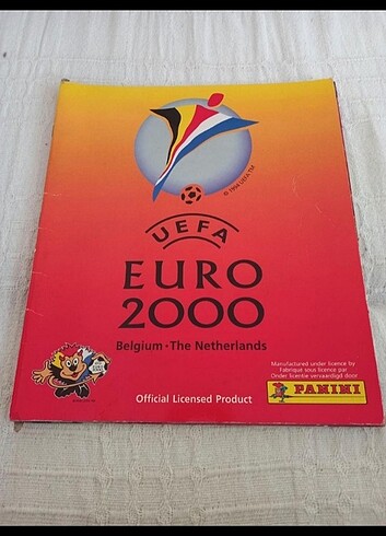 Euro 2000 sticker albüm