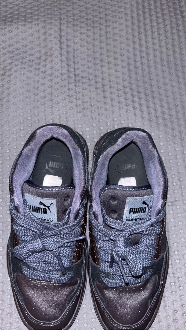 Siyah Platform Topuklu Bağcıklı Kadın Spor Ayakkabı - Görsel 3